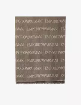 Шарф Emporio Armani, серый