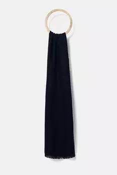 Шарф Emporio Armani, темно-синий