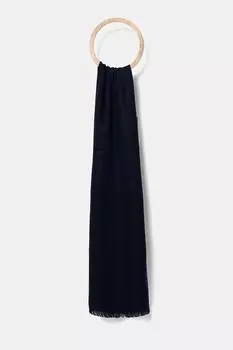 Шарф Emporio Armani, темно-синий