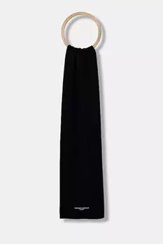 Шарф Emporio Armani, темно-синий