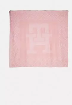 Шарф ESSENTIAL CHIC LARGE SQUARE Tommy Hilfiger, цвет whimsy pink