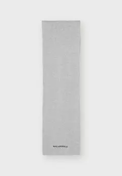 Шарф ESSENTIAL LOGO SCARF UNISEX KARL LAGERFELD, серый