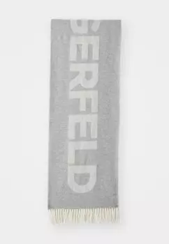 Шарф ESSENTIAL SCARF KARL LAGERFELD, серый