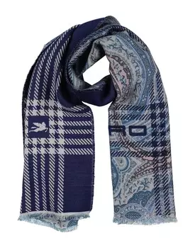 Шарф Etro, пастельный синий
