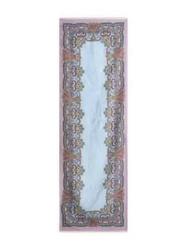 Шарф ETRO с цветочным принтом, розовый