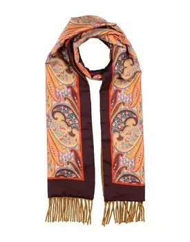 Шарф Etro, темно-коричневый