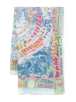 Шарф Faliero Sarti Freedom, синий