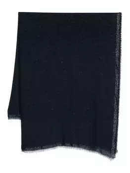 Шарф Faliero Sarti с металлизированной нитью, синий