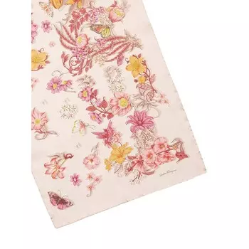 Шарф Ferragamo Sr Fiorellet Розовый Salvatore Ferragamo, розовый