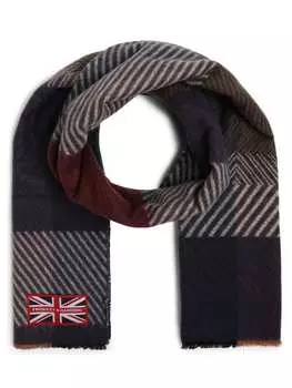 Шарф Finshley & Harding London, цвет oliv marine