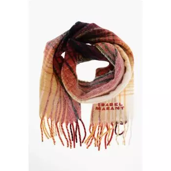 Шарф FIRNY из смеси альпаки с вышитым логотипом Isabel Marant, Multicolor
