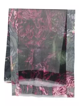 Шарф Fleur Faliero Sarti, черный