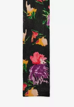 Шарф FLORAL Desigual, черный