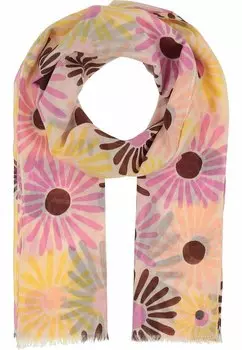Шарф FLORAL PRINT FRAAS, цвет orchid pink