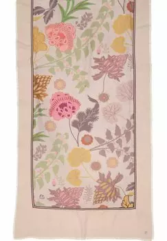 Шарф FLORAL PRINT PATCHWORK STOLA FRAAS, зеленый