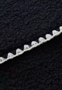 Шарф FLUFF SCALLOPED SCARF UGG, черный