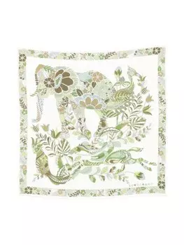 Шарф Fort Longchamp, нейтральный цвет