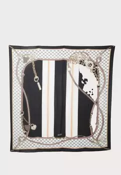 Шарф FOULARD MANHATTAN LIU JO, черный