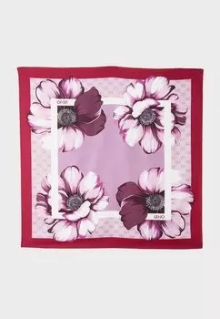 Шарф FOULARD MAXI FLOWER LIU JO, розовый