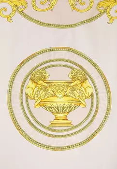 Шарф FOULARD Versace, бежевый