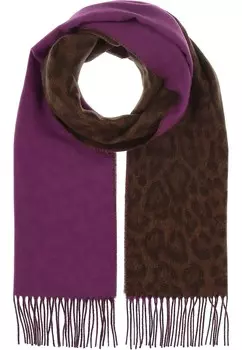 Шарф Fraas, коричневый/шоколадный/ягодный