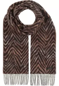 Шарф Fraas, коричневый/темно-коричневый