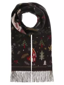 Шарф Fraas, синий