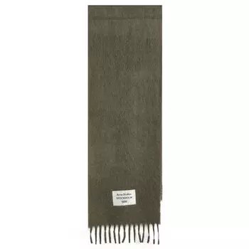 Шарф гадюка Acne Studios, серый