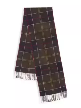 Шарф Галингейл в клетку тартан Barbour, цвет classic tartan