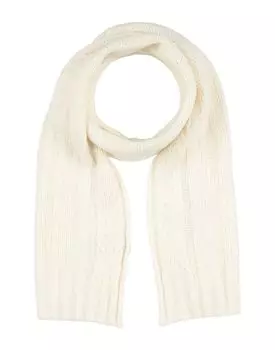 Шарф Ganni, кремовый