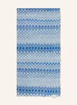 Шарф гарис Hemisphere, белый