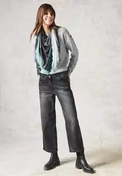 Шарф GEMUSTERTES DREIECK Cecil, черный