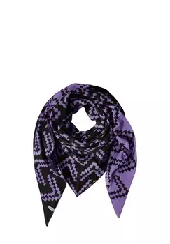 Шарф GEMUSTERTES DREIECK Cecil, фиолетовый