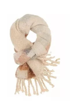 Шарф GEOMETRIC CHUNKY FRAAS, бежевый