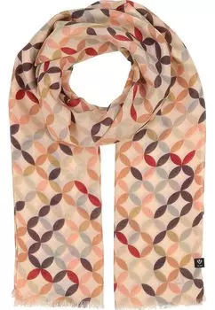 Шарф GEOMETRIC STOLA FRAAS, цвет Powder Rose
