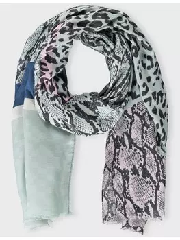 Шарф Gerry Weber, цвет mint/black figured scarf