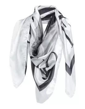 Шарф Giorgio Armani, белый