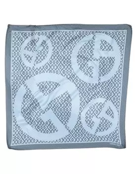 Шарф Giorgio Armani, голубой