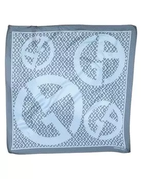 Шарф Giorgio Armani, голубой