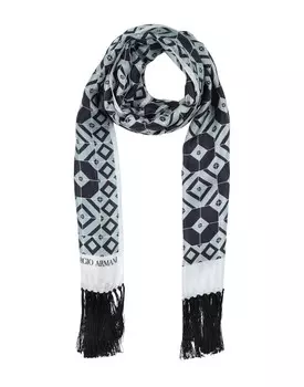 Шарф Giorgio Armani, светло-серый