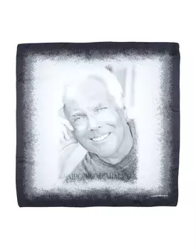 Шарф Giorgio Armani, светло-серый