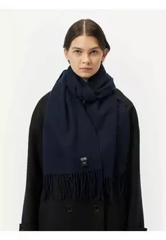 Шарф GOBI Cashmere, темно-синий