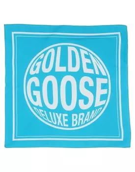 Шарф Golden Goose, лазурный