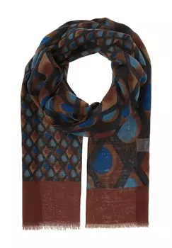 Шарф Grafik Print FRAAS, синий