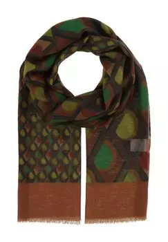 Шарф Grafik Print FRAAS, зеленый