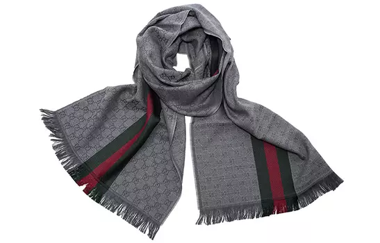 Шарф Gucci Unisex, серый
