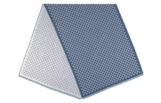 Шарф Gucci Unisex, синий / серый