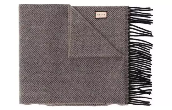 Шарф Gucci женский, серый