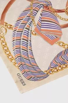 Шарф Guess, бежевый