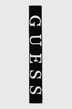 Шарф Guess, черный